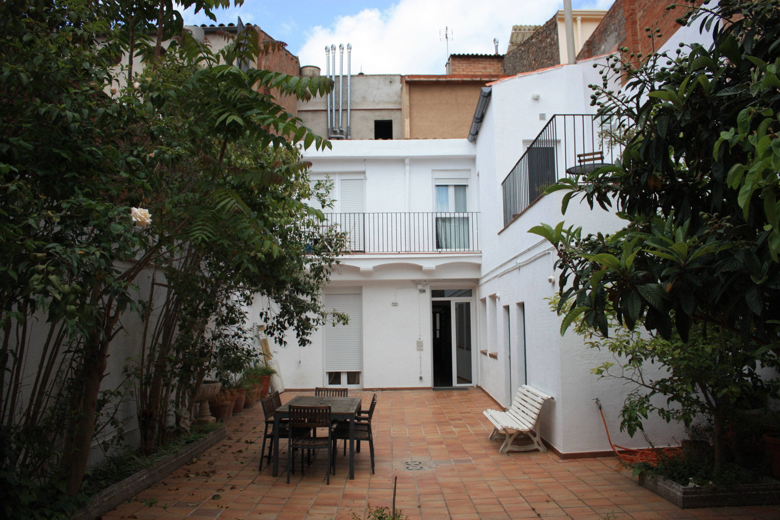 Residència 06 Pati exterior residència